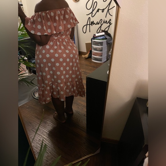 Polka dot dress (donated) - Picture 3 of 3